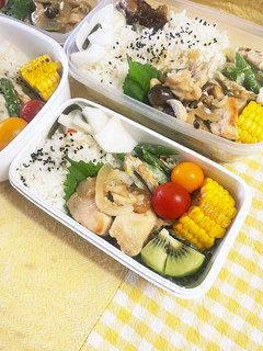 20230825娘ちゃんのお弁当-レシピのメイン写真