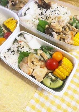 20230825娘ちゃんのお弁当-レシピのメイン写真