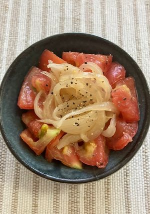 トマトとオニオンの塩こうじマリネ-レシピのメイン写真