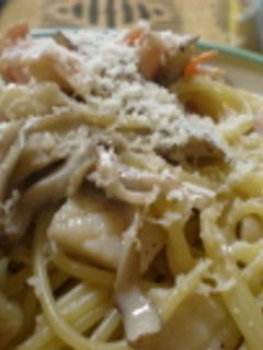 コク旨☆舞茸とベーコンのクリームパスタ-レシピのメイン写真