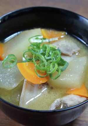 冬瓜の豚汁-レシピのメイン写真