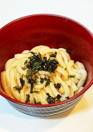 コストコの試食販売のうどん-レシピのメイン写真