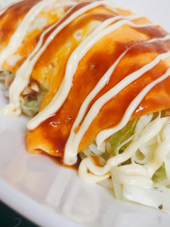 卵とキャベツだけ!お好み焼き風-レシピのメイン写真