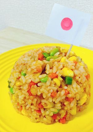 ケチャップごはん　ヴィーガン-レシピのメイン写真