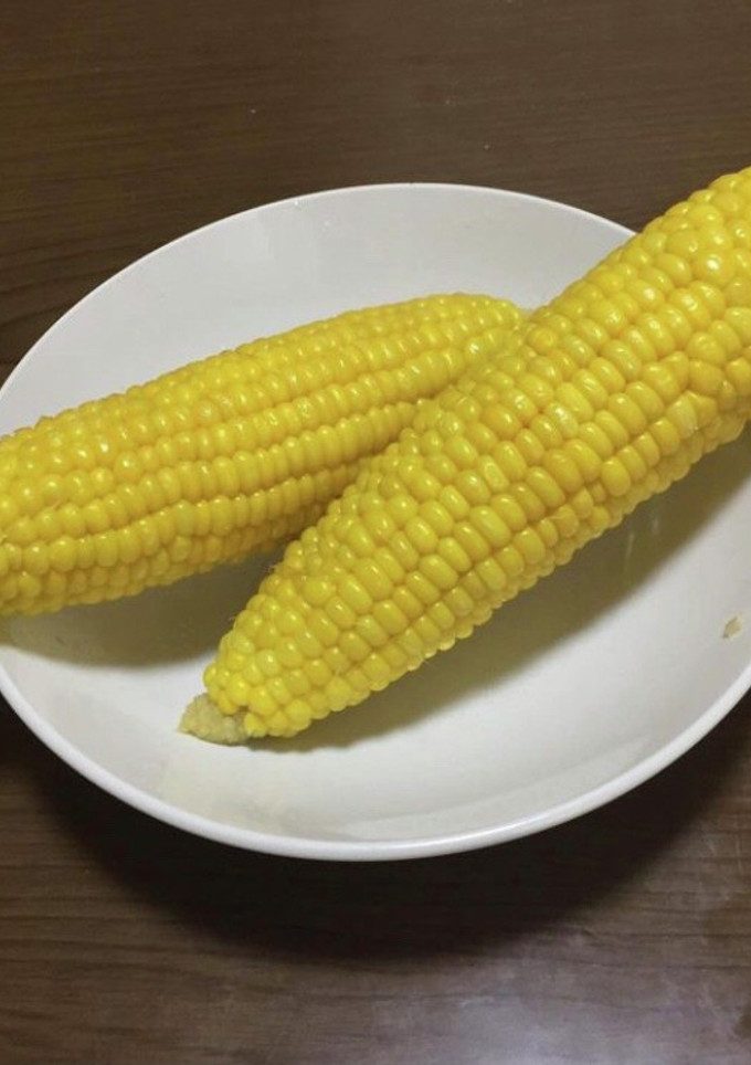 茹でとうもろこし-レシピのメイン写真