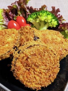 サクサクとろとろ 米茄子フライ-レシピのメイン写真