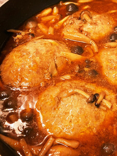 煮込み豆腐ハンバーグ-レシピのメイン写真