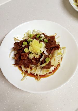 おうちで作る簡単・美味い☆ジンギスカン丼-レシピのメイン写真