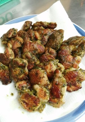 子供も大好き！鶏肉バジル焼き-レシピのメイン写真