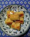 ヨウサマの減塩『農家の食事』油揚げの巻物