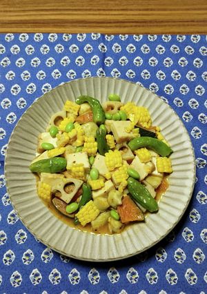 ヨウサマの減塩『農家の食事』夏野菜-レシピのメイン写真