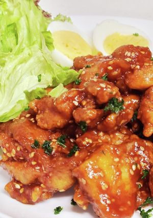 ヤンニョムチキン-レシピのメイン写真