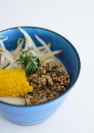 余った【そうめん】で作る豆乳担々麺-レシピのメイン写真