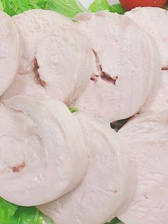 【ノンオイル】鶏むね肉のしっとり鶏ハム-レシピのメイン写真