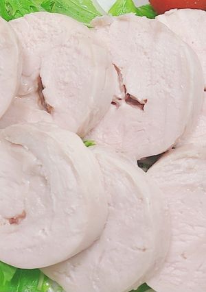 【ノンオイル】鶏むね肉のしっとり鶏ハム-レシピのメイン写真