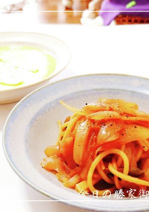 貧乏人のパスタ（玉ねぎのパスタ）-レシピのメイン写真