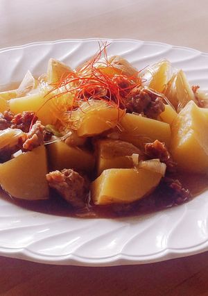 麻婆じゃが春雨★豚ひき肉★作り置き★弁当-レシピのメイン写真