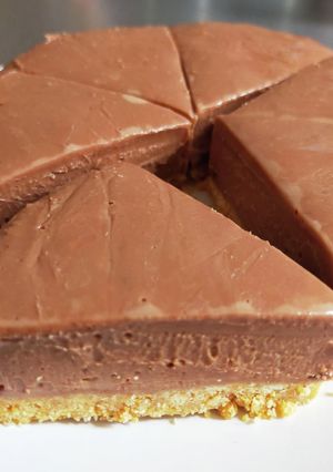 チョコレアチーズケーキ-レシピのメイン写真