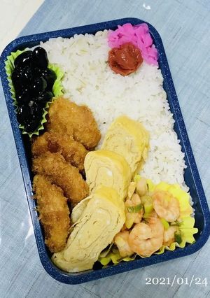 お弁当…2021.01.24の献立-レシピのメイン写真