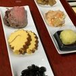 朝食のお餅が焼けるまでの前菜