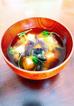 きくらげの味噌汁-レシピのメイン写真