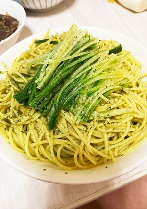 困る量バジル貰ったのでジェノベーゼパスタ-レシピのメイン写真