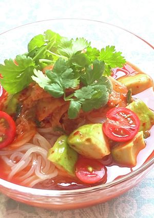 超簡単トマト冷麺-レシピのメイン写真