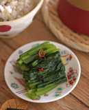 小松菜の野沢菜漬け風【作り置き】