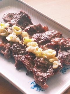 牛肉ステーキ風ねぎ塩レモンダレ★-レシピのメイン写真