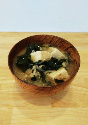 切り干し大根と高野豆腐のかんたん味噌汁-レシピのメイン写真