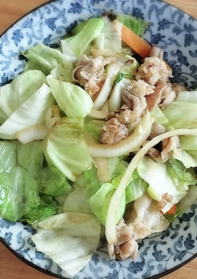 ほっともっと直伝 野菜炒め 分量-レシピのメイン写真