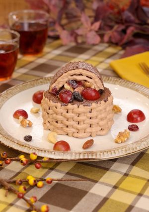 バスケットロールケーキ-レシピのメイン写真