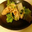 包んでひとくち♪ササミのオイスター巻き
