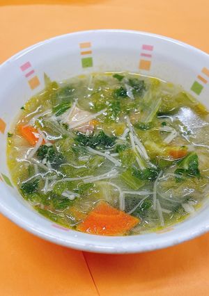 レタススープ☆給食メニュー-レシピのメイン写真