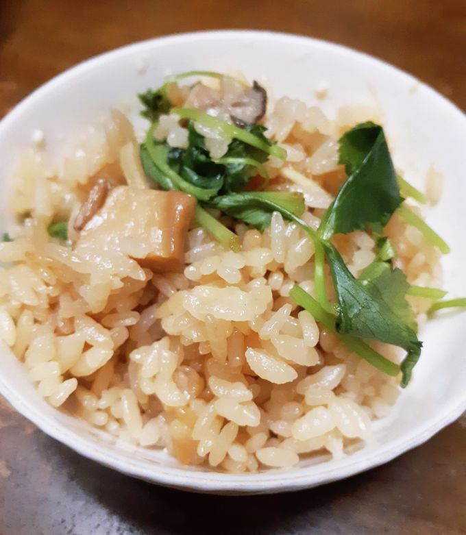 なんちゃってアワビご飯-レシピのメイン写真