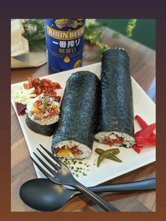 韓国風海苔巻き-レシピのメイン写真