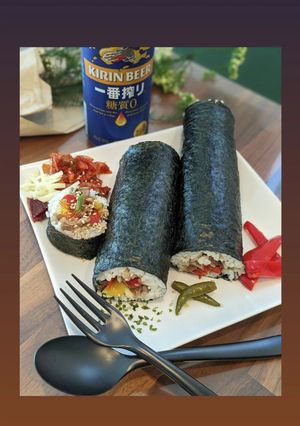 韓国風海苔巻き-レシピのメイン写真