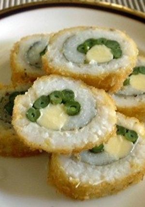 チーズのはも巻き揚げ-レシピのメイン写真