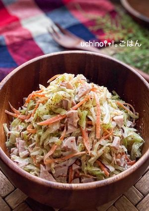 すりごまとおかかで《和風コールスロー》-レシピのメイン写真