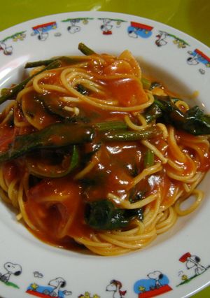 茹で汁がソースに！トマトパスタ-レシピのメイン写真