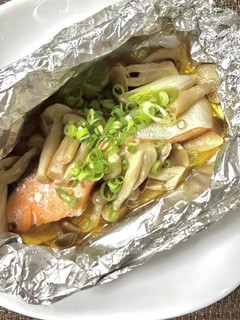 鮭のアルミホイル焼き-レシピのメイン写真