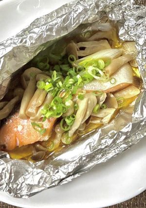 鮭のアルミホイル焼き-レシピのメイン写真