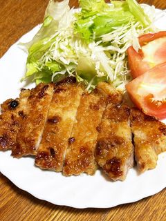 豚ロースの味噌漬け焼き。-レシピのメイン写真