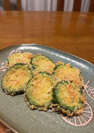 ゴーヤフライ-レシピのメイン写真