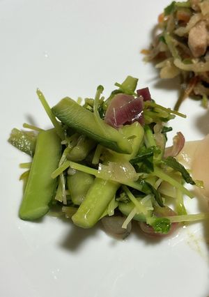 豆苗ときゅうりとみょうがのカンタン酢和え-レシピのメイン写真