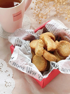 米粉で作る☆卵不使用ざくざくクッキー。-レシピのメイン写真