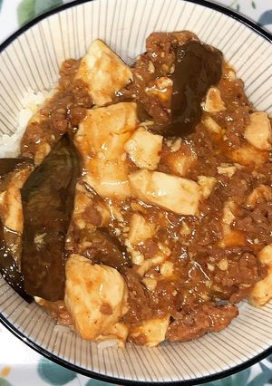 崩れ豆腐の麻婆茄子-レシピのメイン写真
