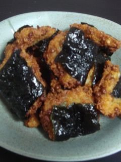 レンコンと納豆の磯辺揚げ☆-レシピのメイン写真