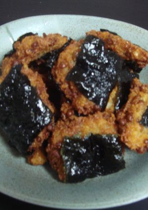 レンコンと納豆の磯辺揚げ☆-レシピのメイン写真