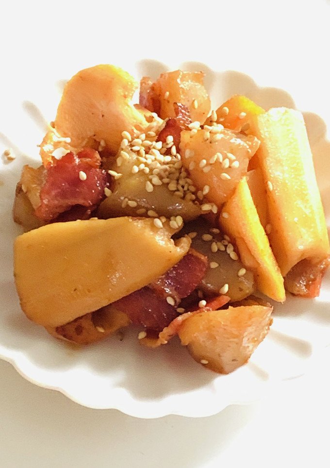 蓮根とこんにゃくの旨たれピリ辛煮-レシピのメイン写真